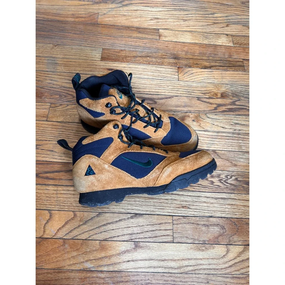 Nike ACG Torre Mid Waterproof Pecan Navy Hiking Boots FD0212-800 Mens 12.5